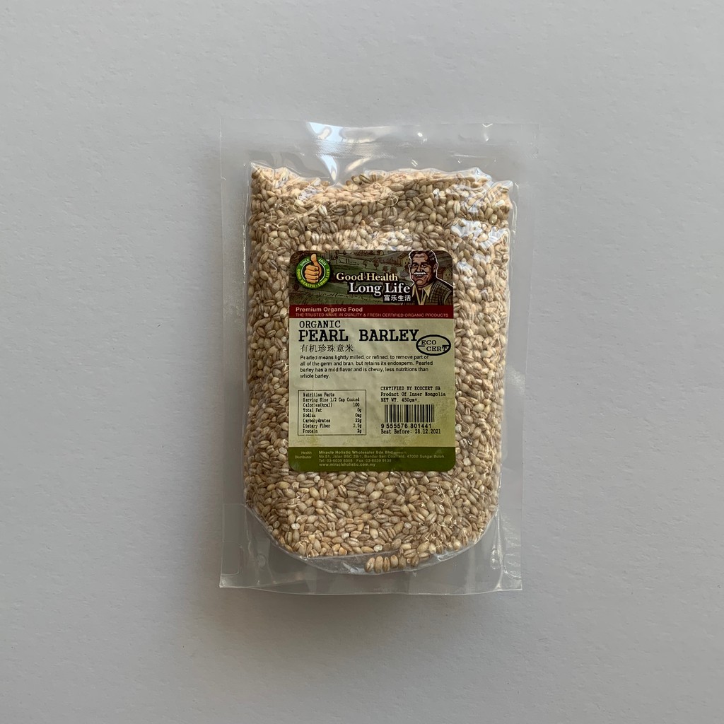 MIRACLE HOLISTIC ORGANIC PEARL BARLEY